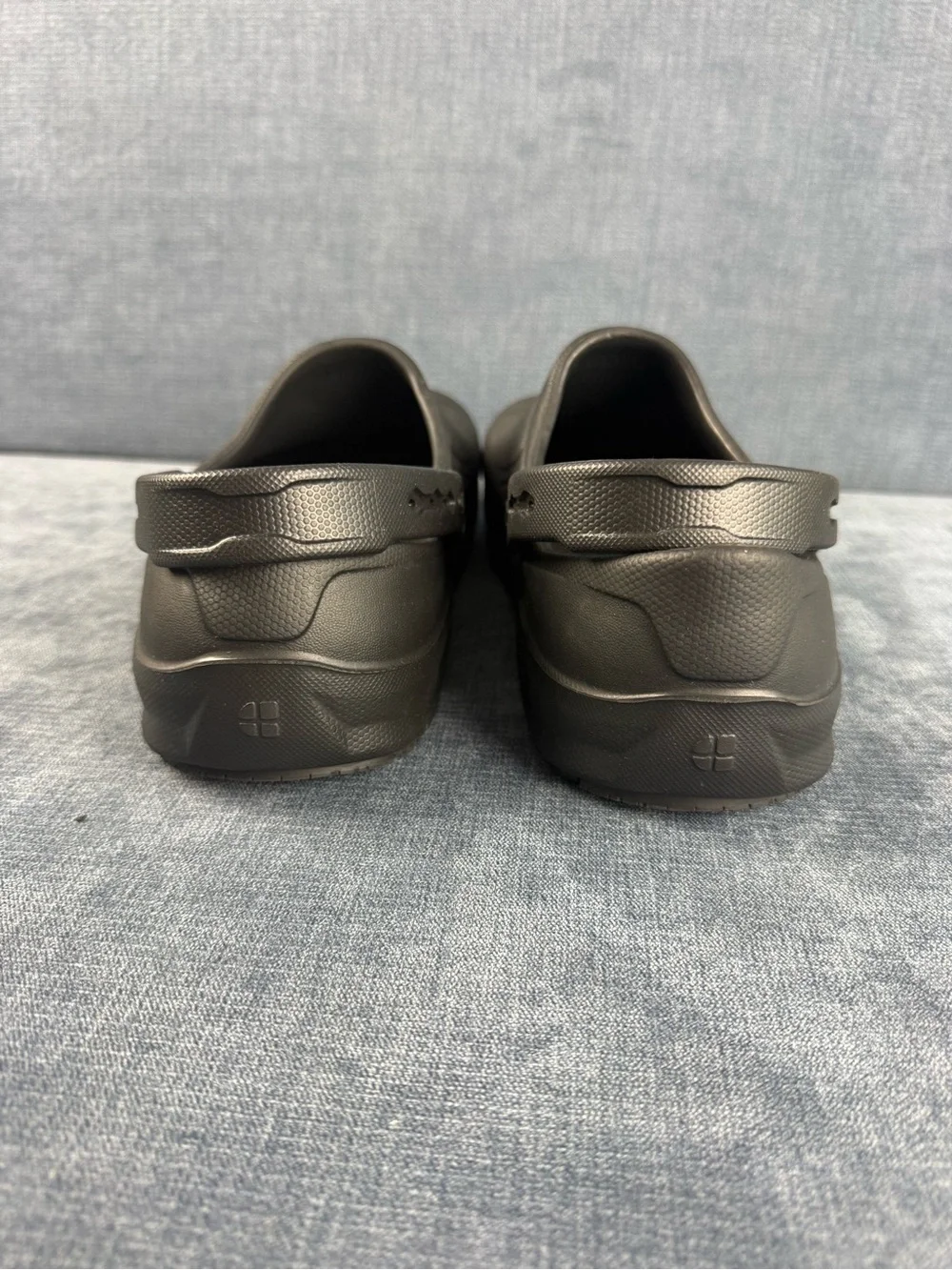 Shoes For Crews Zinc Unisex Slip Resistant Work Clogs Black Mens SZ 12 Women 14